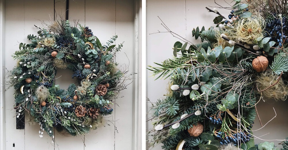 Create A Festive Welcome - Our Guide To Choosing The Perfect Christmas Wreath - London Door Company