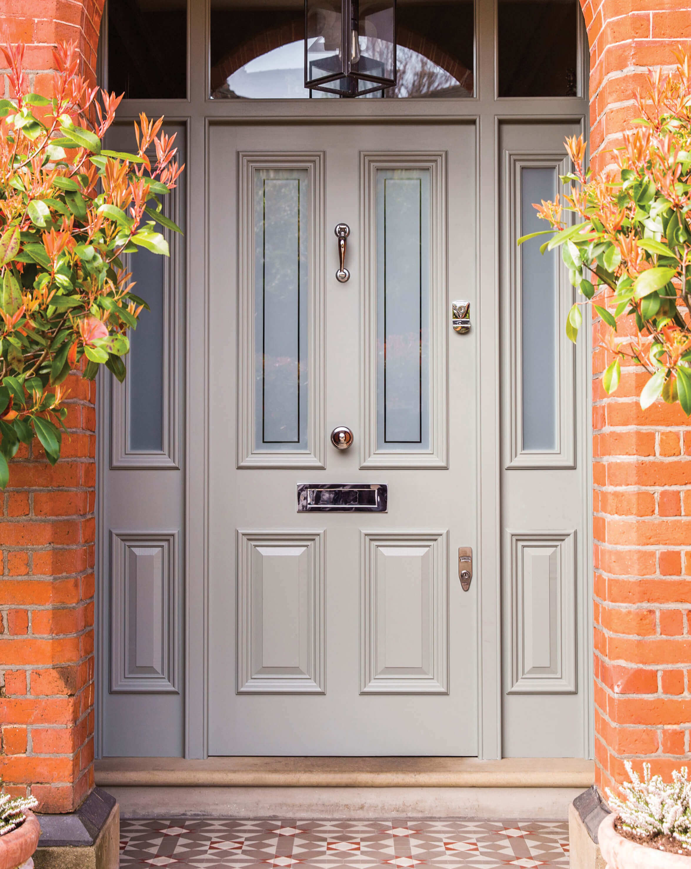 Grey Victorian Front Door London Door Company